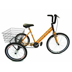 Bicicleta Triciclo Valdo Bike Aro 26 Bambu
