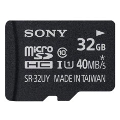 Cartão de Memória Micro SDHC-I com Adaptador Sony 32 GB SR-32UY