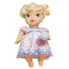 Boneca Princesas Disney Baby Princesas Soft Doll Cinderela Mimo
