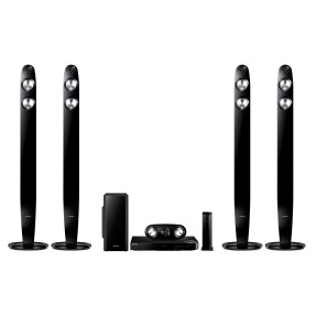 Home Theater Samsung com Blu-Ray 3D 1.000 W 5.1 Canais 2 HDMI HT-F6550W/ZD