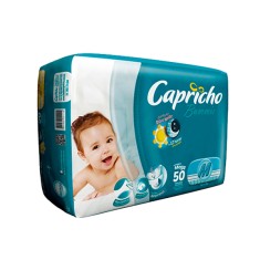 Fralda Capricho Bummis Tamanho M Mega 50 Unidades Peso Indicado 5 - 10kg