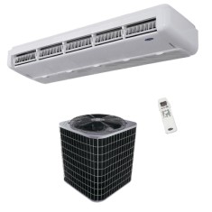 Ar Condicionado Split Piso / Teto Carrier Modernità 80000 BTUs Controle Remoto Frio 42LQB080515KC / 38CCI090535MC