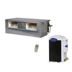 Ar Condicionado Split Duto Carrier Versatile 24000 BTUs Controle Remoto Frio 42BQA024510KC/HC / 38KCD024515MC