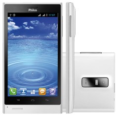 Smartphone Philco 4GB 500 8,0 MP 2 Chips Android 4.0 (Ice Cream Sandwich) Wi-Fi 3G