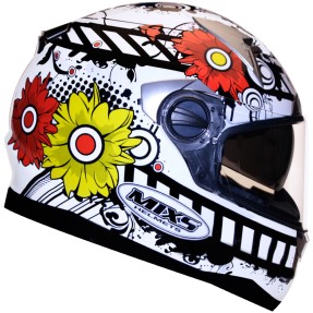 Capacete Mixs MX1 Spring Fechado Visor Solar