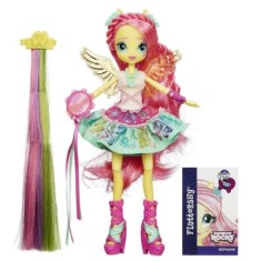 Boneca My Little Pony Esquestria Girls Fluttershy Com Extensão de Cabelos B1039 Hasbro