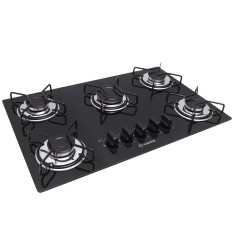 Cooktop Wanke 5 Bocas Acendimento Superautomático W01