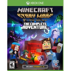 Jogo Minecraft Story Mode Complete Adventure 1-8 Xbox One Telltale