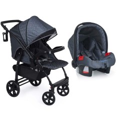 Carrinho de Bebê Travel System com Bebê Conforto Burigotto Primus
