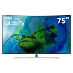 Smart TV TV QLED 75" Samsung Q8C 4K HDR Netflix QN75Q8CAMG 4 HDMI