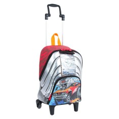 Mochila com Rodinhas Escolar Sestini Hot Wheels Hot Wheels 17Y M 64525