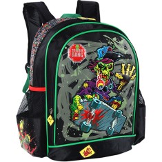 Mochila Escolar Luxcel Zombie Gang IS30721ZG G