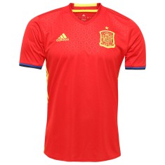 Camisa Torcedor Espanha I 2016 sem Número Adidas