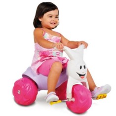 Triciclo com Pedal Bandeirante Tico-Tico Gatinha