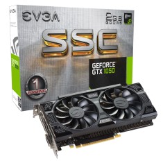 Placa de Video NVIDIA GeForce GTX 1050 2 GB GDDR5 128 Bits EVGA 02G-P4-6154-KR