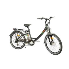 Bicicleta Elétrica Biobike Aro 24 Suspensão Dianteira Freio V-Brake JS 32