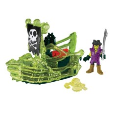 Boneco Imaginext Piratas Navio Médio - Mattel