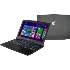 Notebook Aorus Gamer Intel Core i7 4860HQ 4ª Geração 16GB de RAM SSD 512 GB 13" GeForce GTX 870M Windows 8.1 X3 Plus