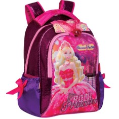 Mochila Escolar Sestini Barbie 15 Litros Barbie 62504 G