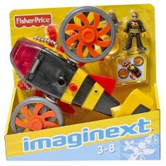 Boneco Hornet Copter Imaginext T5120/W9621 - Mattel
