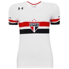 Camisa Torcedor feminina São Paulo I 2016/17 sem Número Under Armour