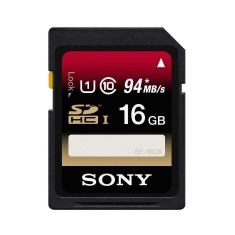 Cartão de Memória SDHC Sony 16 GB SF16UX/TQN