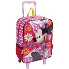Mochila com Rodinhas Escolar Sestini Minnie 16M G 063941