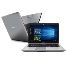 Notebook Positivo Stilo Intel Celeron N2808 2GB de RAM SSD 32 GB 14" Windows 10 Home XR3501
