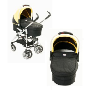 Carrinho de Bebê Travel System com Bebê Conforto Badabi Dican Ibiza