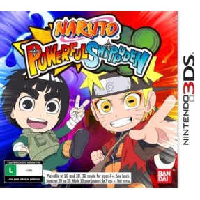 Jogo Naruto: Powerfull Shippuden Bandai Namco Nintendo 3DS