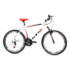 Bicicleta Mountain Bike GTSM1 21 Marchas Aro 26 Suspensão Dianteira Freio V-Brake Stilom 2.0