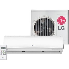 Ar Condicionado Split Hi Wall LG Smile 7500 BTUs Controle Remoto Quente/Frio TS-H072YNW0