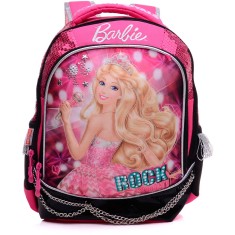 Mochila Escolar Sestini Barbie Rock'n Royals 64346 M