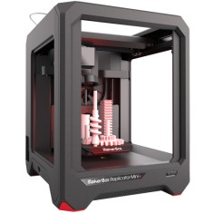 Impressora 3D MakerBot Replicator Mini+ Jato Plástico (PJP) Colorida Sem Fio