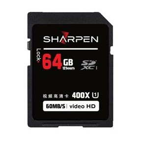 Cartão de Memória SDXC-I Sharpen 64 GB