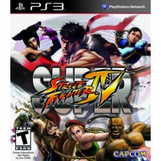 Jogo Super Street Fighter IV PlayStation 3 Capcom