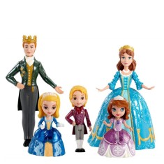 Boneca Princesas Disney Sofia Família Real Mattel