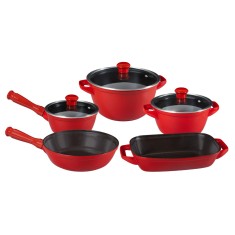 Conjunto de Panelas Cerâmica 5 peça(s) Ceraflame Edu Guedes J583141