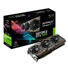 Placa de Video NVIDIA GeForce GTX 1080 8 GB GDDR5X 256 Bits Asus STRIX-GTX1080-A8G-GAMING