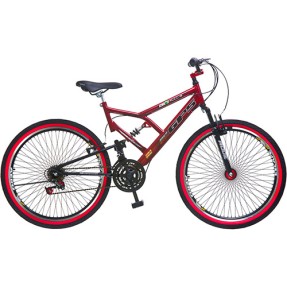 Bicicleta Colli Bikes 18 Marchas Aro 26 Suspensão Full Suspension Full-S GPS 72 Raias