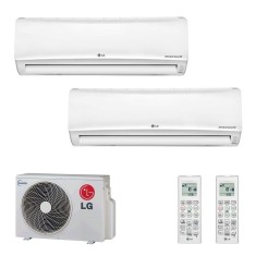 Ar Condicionado Multi Split LG 16000 BTUs Inverter Controle Remoto Quente/Frio A2UW16GFA0 / AMNW09GEBA0