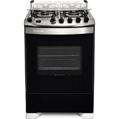 Fogão de Piso Brastemp Clean Maxi 4 Bocas Acendimento Automático BFS4TAB