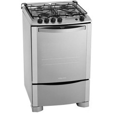 Fogão de Piso Electrolux Celebrate 4 Bocas Acendimento Automático Acabamento Inox 56SX