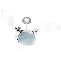 Ventilador de Teto Venti-Delta Delta Clean 3 Pás 3 Velocidades