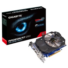 Placa de Video ATI Radeon R7 250 2 GB DDR3 128 Bits Gigabyte GV-R725OC-2GI (rev. 3.0)