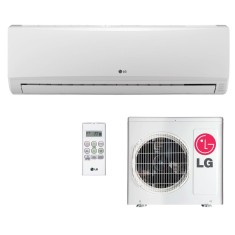 Ar Condicionado Split Hi Wall LG Smile 9000 BTUs Controle Remoto Quente/Frio TS-H092H4W0