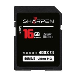 Cartão de Memória SDHC-I Sharpen 16 GB