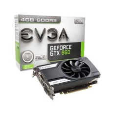 Placa de Video NVIDIA GeForce GTX 960 4 GB GDDR5 128 Bits EVGA 04G-P4-1961-KR