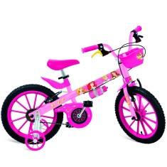 Bicicleta Bandeirante Princesas Aro 16 Freio V-Brake Princesas