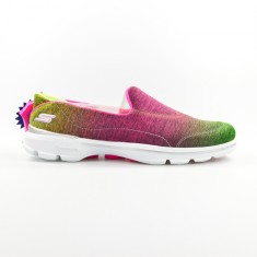Tênis Skechers Feminino Caminhada GO Walk 3 Aura